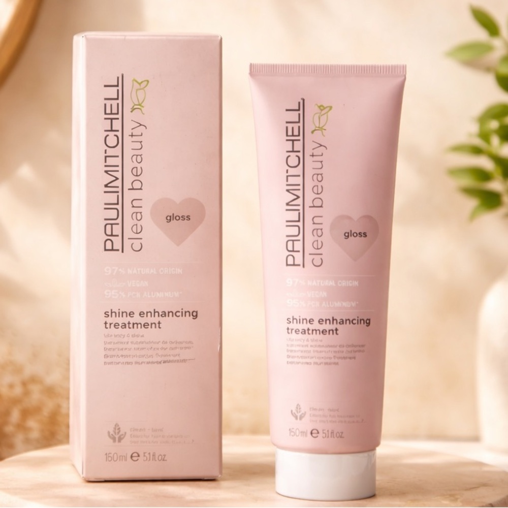 NWT Paul Mitchell Clean Beauty Shine Enhancing Treatment Gloss